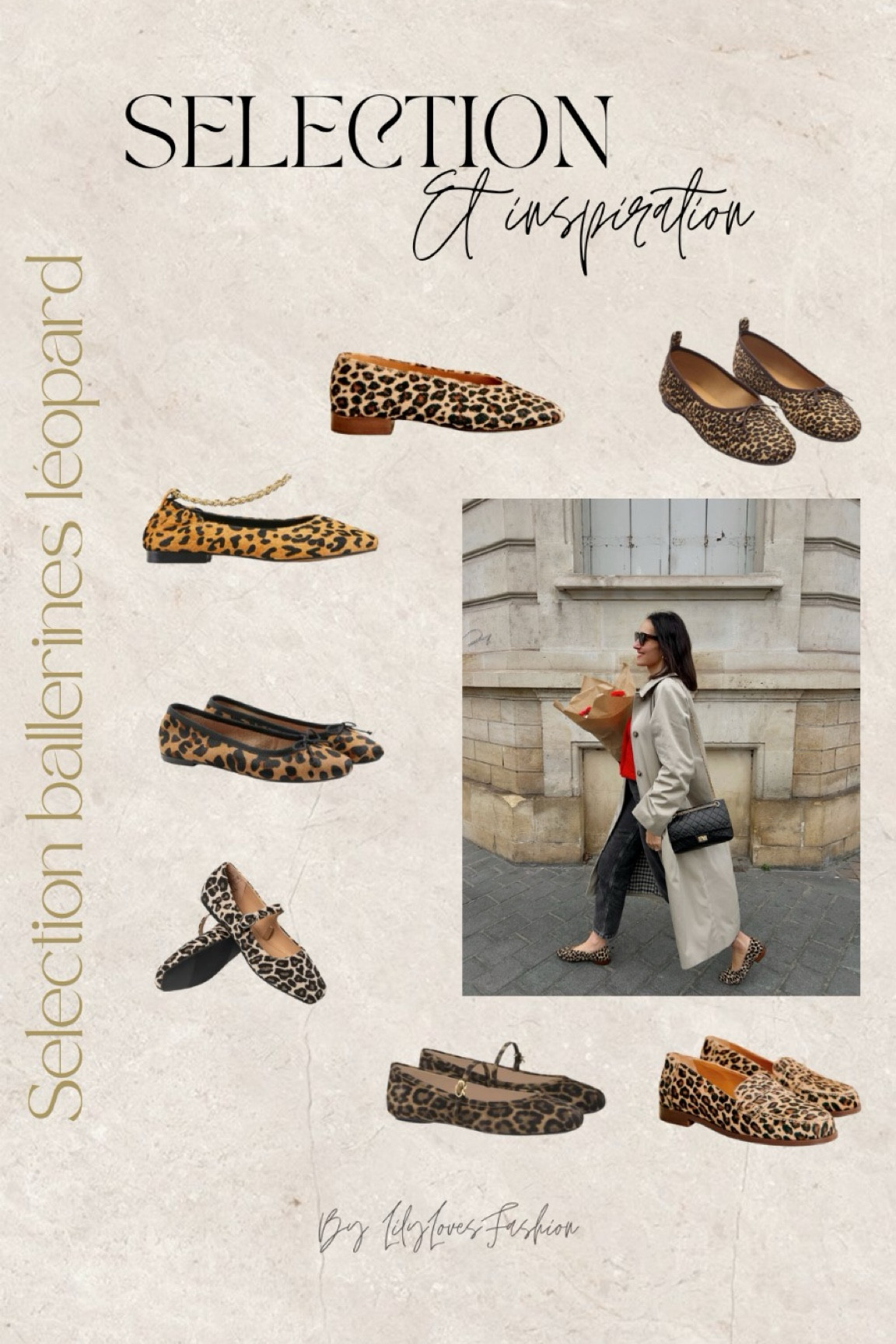Sélection ballerines léopard 