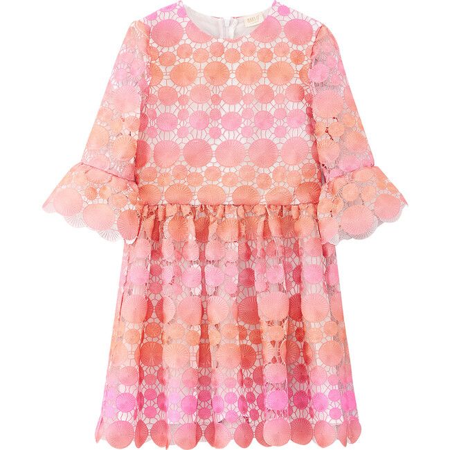 Louise Embroidered Dress, Multi | Maisonette