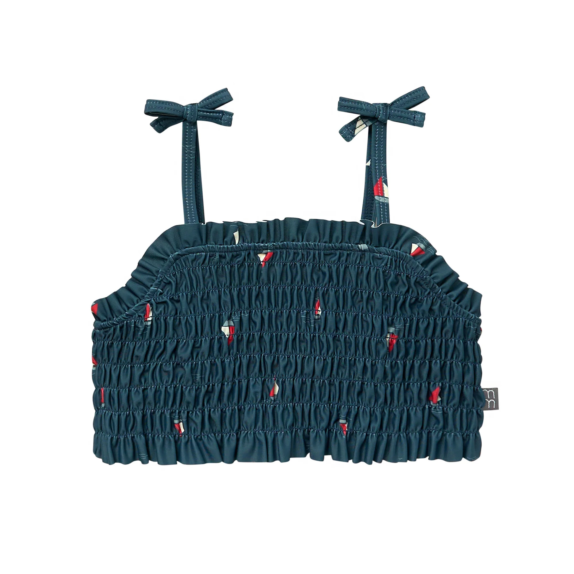 Modern Moments by Gerber Toddler Girl Smocked Top Tankini with Ruffle Set, 2-Piece, Sizes 12M - 5... | Walmart (US)