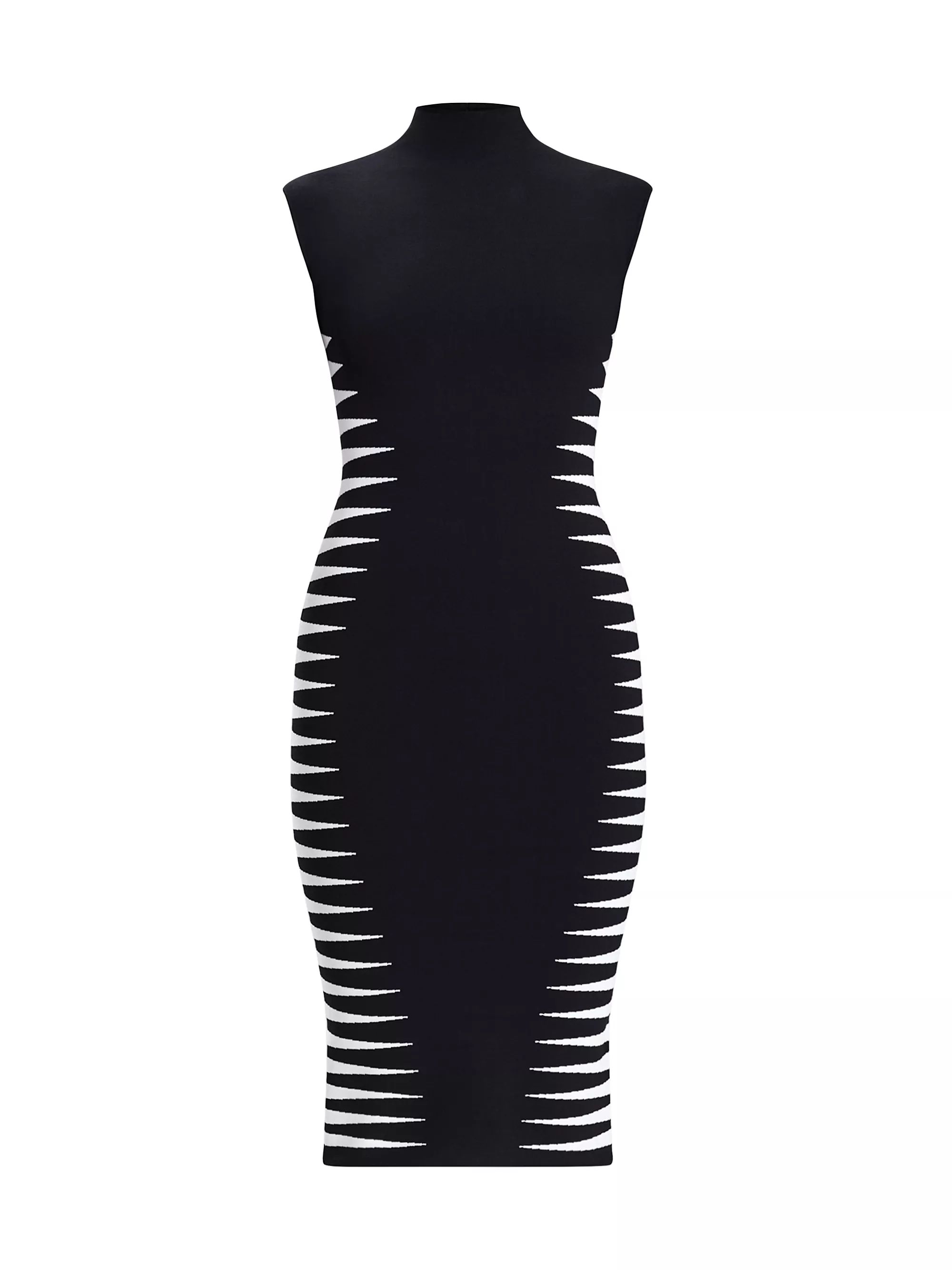 Colorblock Intarsia-Knit Midi-Dress | Saks Fifth Avenue