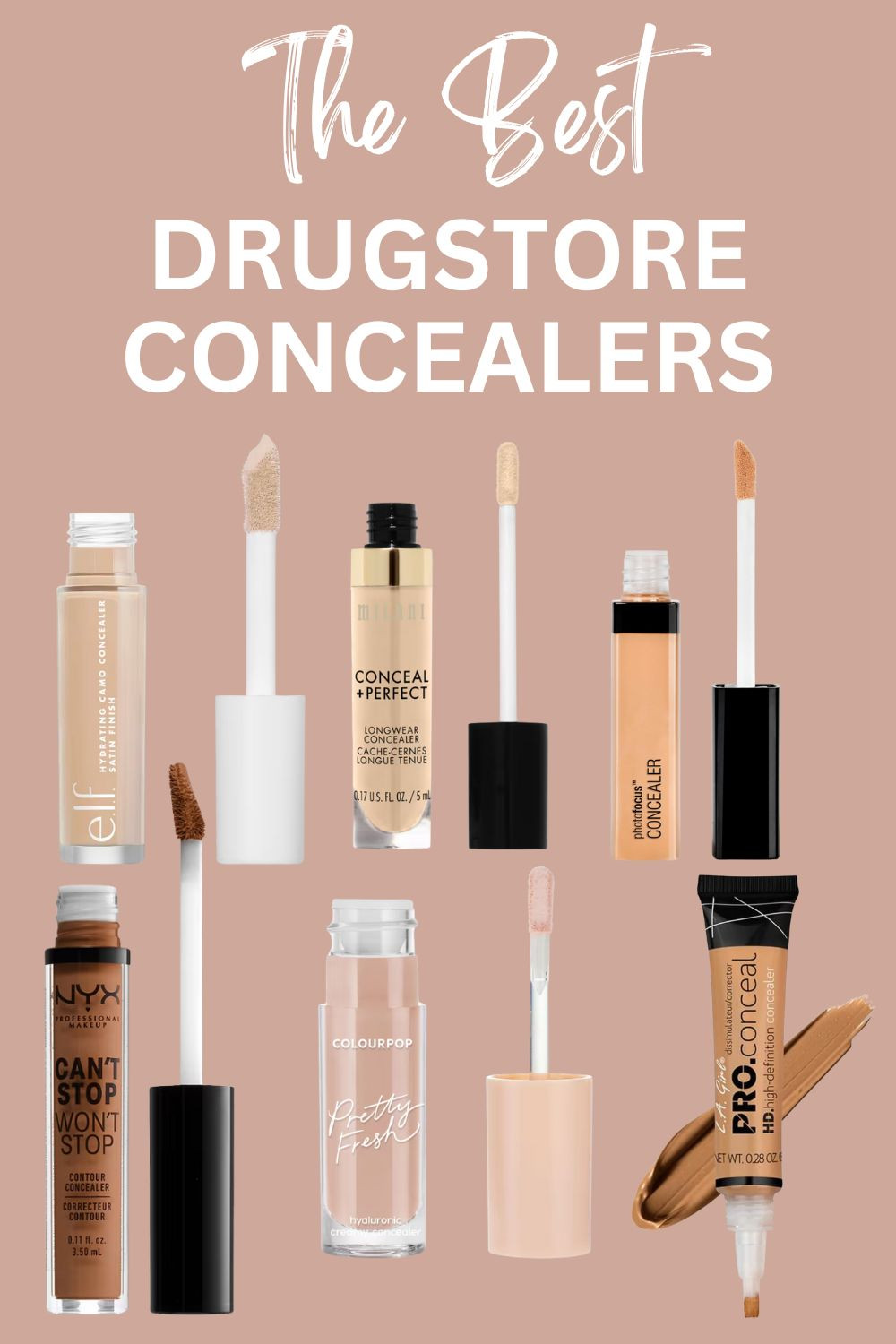Looking for concealers that are kind to animals and your wallet? I got you. These 7 drugstore picks are all cruelty-free, super affordable, and actually do what they’re supposed to do. I’ve been using them on rotation and honestly can’t believe how well some of these perform for the price. Whether you like creamy, hydrating formulas or full-coverage matte, I linked options for every skin type and preference. 

 #LTKFindsUnder50 #LTKStyleTip #LTKBeauty