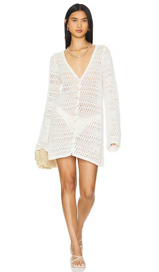 Sofia Cover Up in Cream | Revolve Clothing (Global)