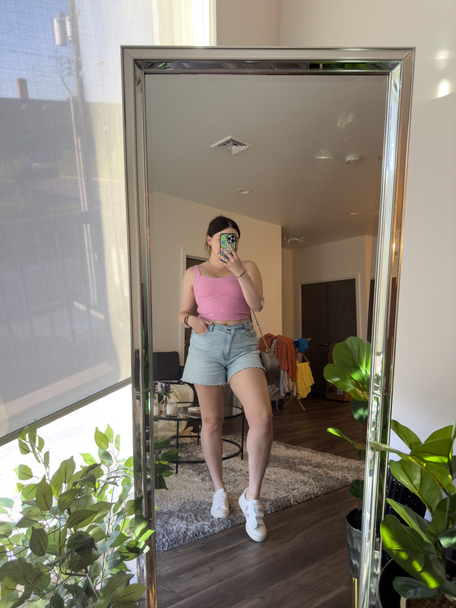 Casual date night outfit! Perfect for bowling or ice cream. 

I’m wearing a M tank, size 31 shorts and size 9 sneakers 

#LTKunder100 #LTKSeasonal #LTKstyletip