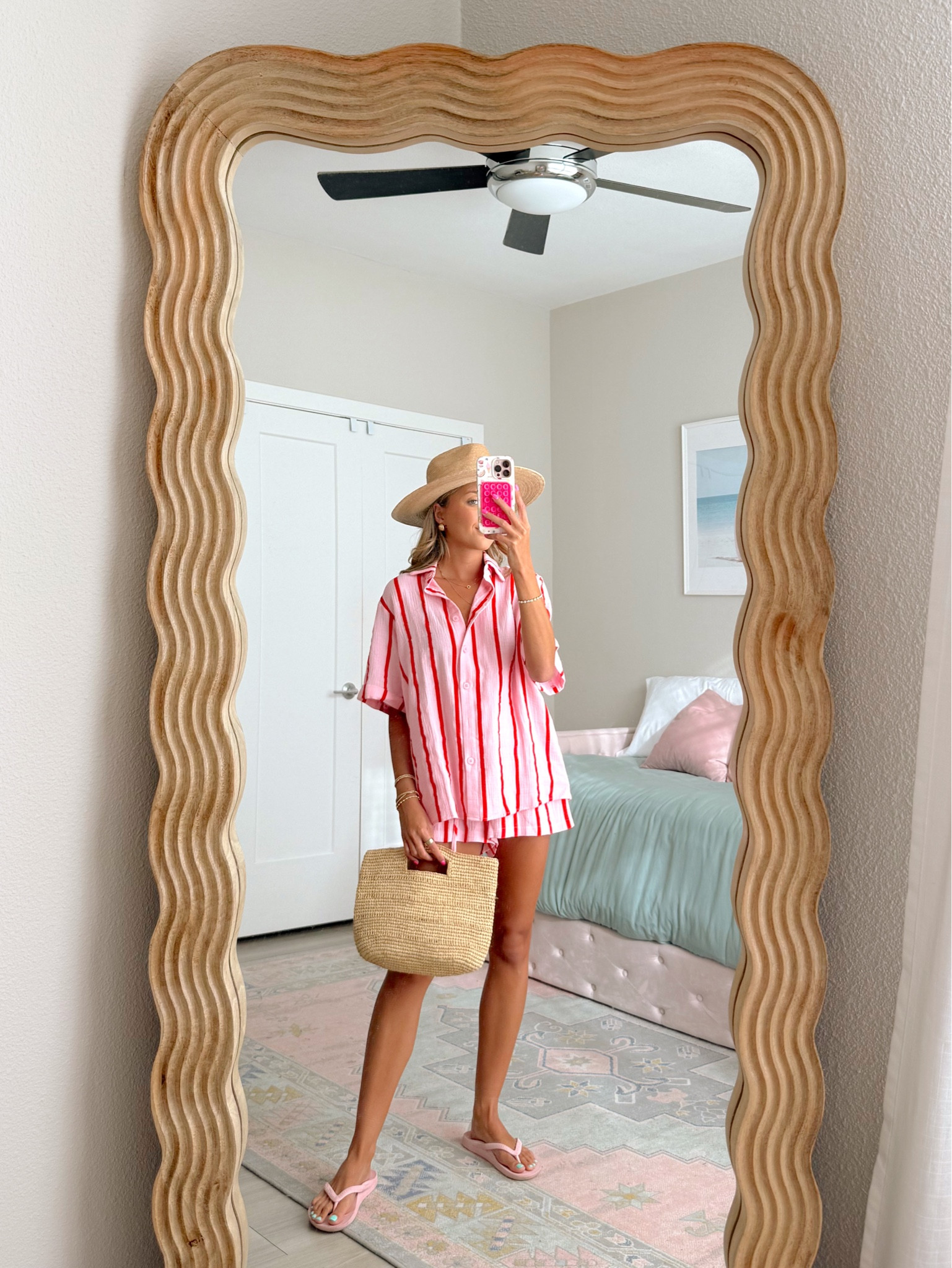 the cutest spring outfit idea from fortunate one! use code FOMCKENZIE for 10% off 🌸💛