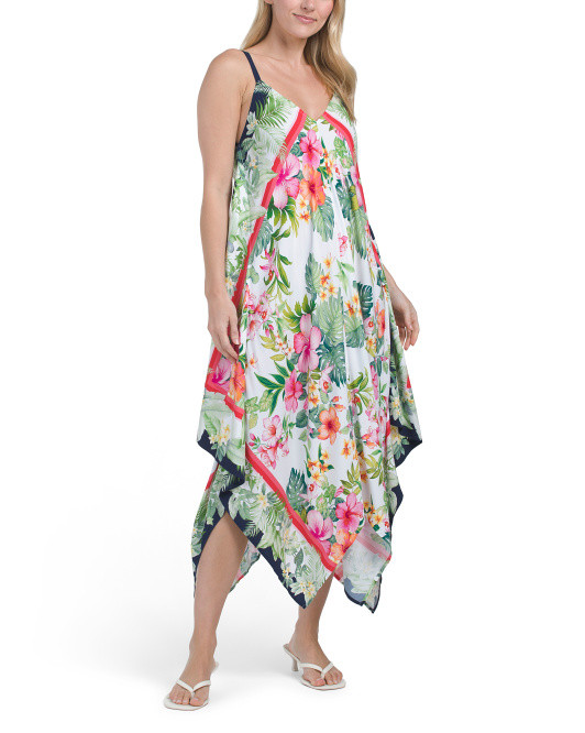 Flora Cover-up Scarf Dress | TJ Maxx