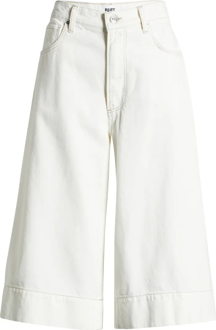 PAIGE Eva Gaucho Wide Leg Jeans | Nordstrom | Nordstrom