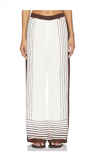 Destino Tailored Pant in Pacha Stripe | Revolve Clothing (Global)