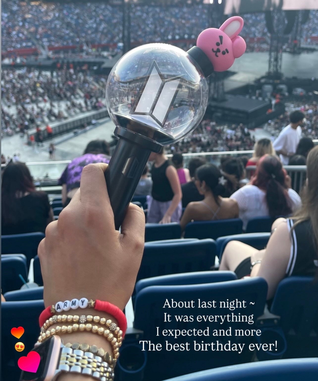 BTS Army bomb topper