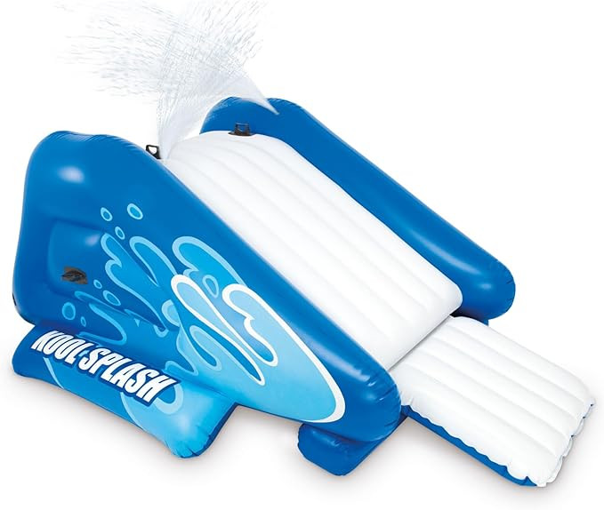 Intex 58849EP Kool Splash Durable Vinyl Inflatable Play Center Swimming Pool Water Slide with Bui... | Amazon (US)