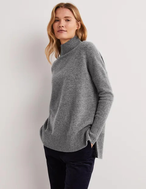 Oversized High Neck Jumper | Boden (UK & IE)