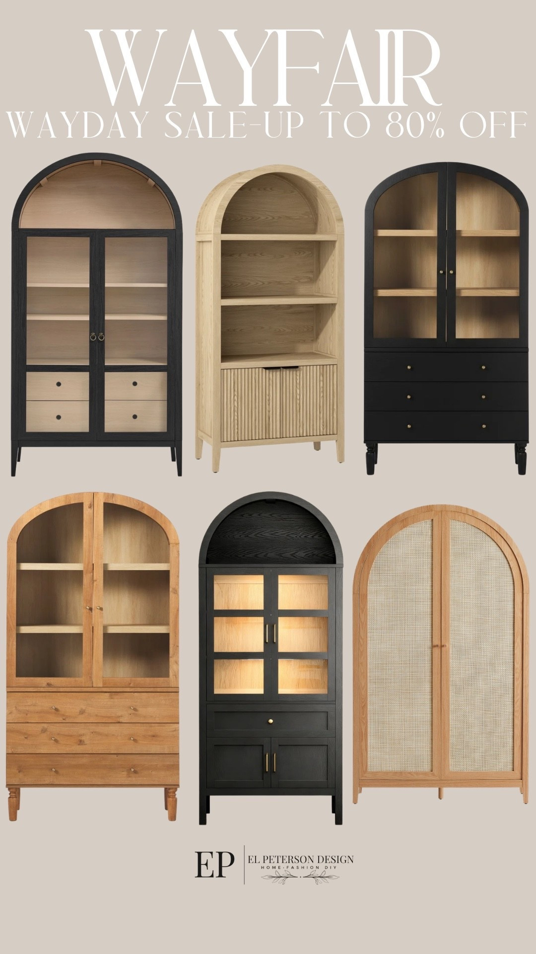 Wayfair Wayday Sale
Last Day
Arch Cabinet

#LTKSaleAlert #LTKHome