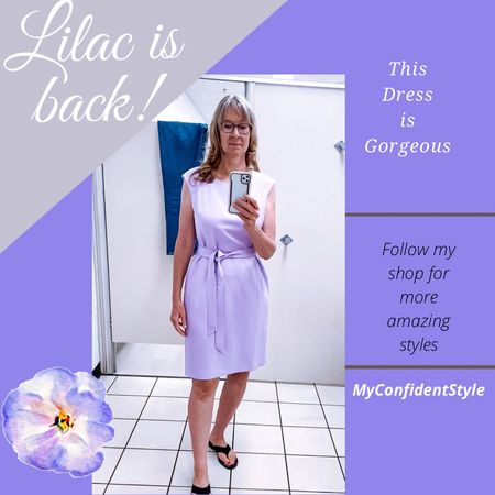 This gorgeous lilac dress can take you from the office to a night out in the town or even a wedding! Yes, it’s that versatile!

Style Tip:
For a more formal office look add a coordinating blazer and pumps. For a relaxed event a floral sweater and strappy white or nude leather sandals would look lovely💜

#Dress #OfficeWear #Workwear #Dress #LilacDress #PurpleDress #LavenderDress #WeddingGuestDress

#LTKParties #LTKWorkwear #LTKSaleAlert