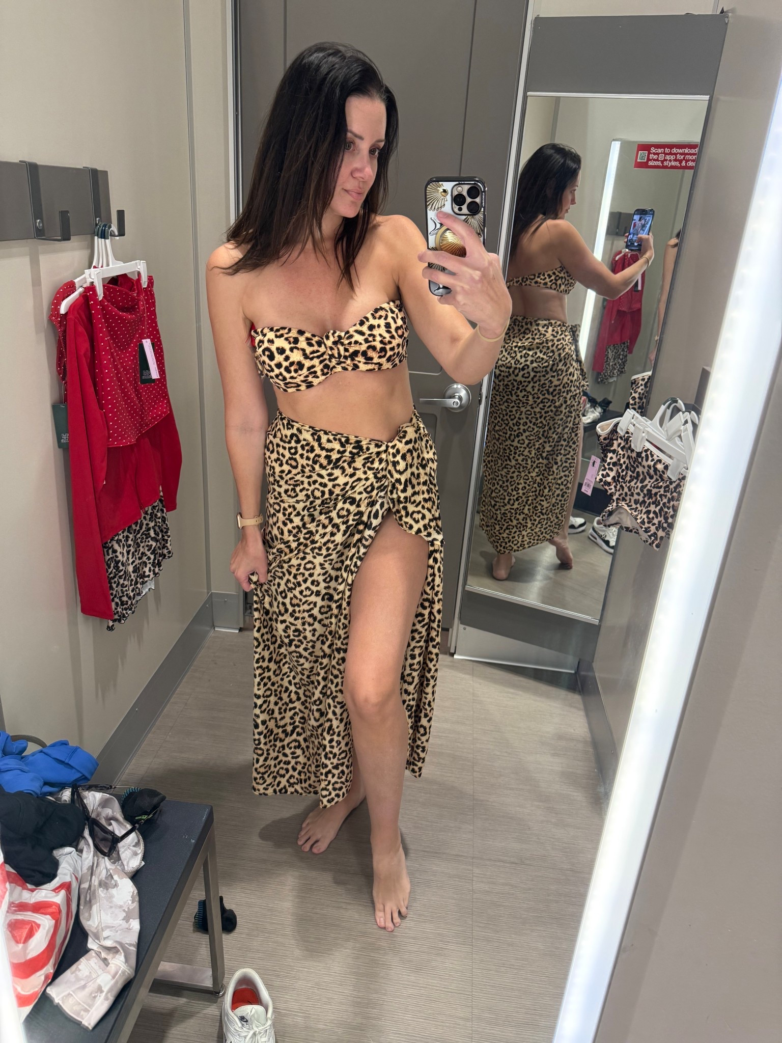 Ready for summer! This leopard bikini and coverup are wild! #swim #bikini #leopard

#LTKfitnessgoals