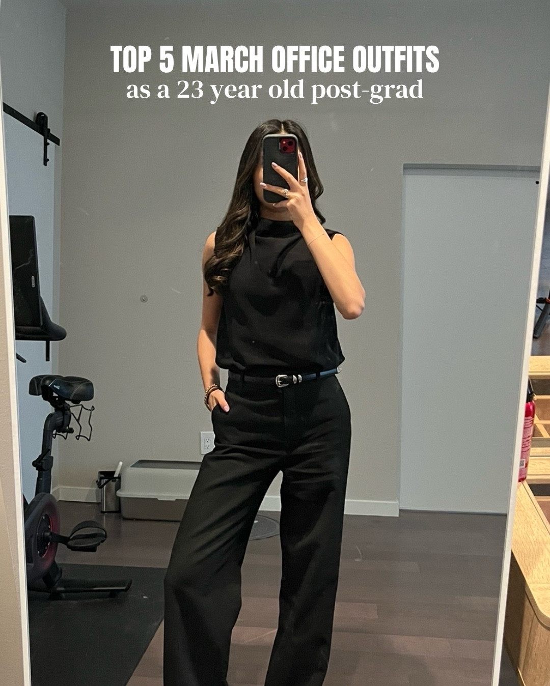 weather was all over the place so was a mix of warm weather/spring office outfits and cold/winter ones @Aritzia @abercrombie @Depop @Cole Haan 

#officeootd #corporateoutfits #officeoutfits #officewear #workwearinspo workwear, office outfits as a 23 year old, carter blouse, legendary belt, agency pant, golightly sleeveless, hals cardigan, forme bootcut, monochrome office outfits, office outfit ideas 

#LTKgrwm #LTKootd #LTKWorkwear