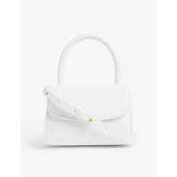 迷你鳄鱼压花皮革斜挎包 | Selfridges