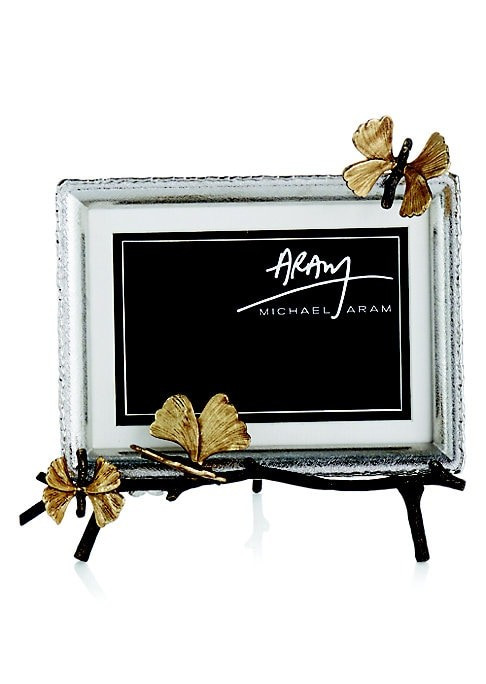 Butterfly Ginkgo Easel Photo Frame | Saks Fifth Avenue