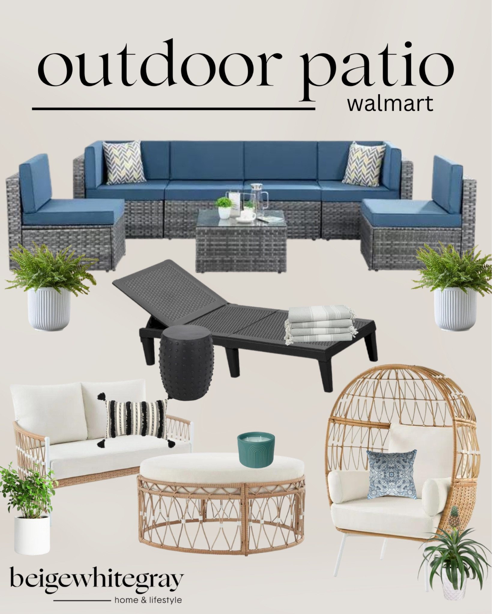 Outdoor patio - Walmart 

Home decor  spring refresh  home decor  home style guide  patio furniture  pillows  

#LTKstyletip #LTKSeasonal #LTKhome
