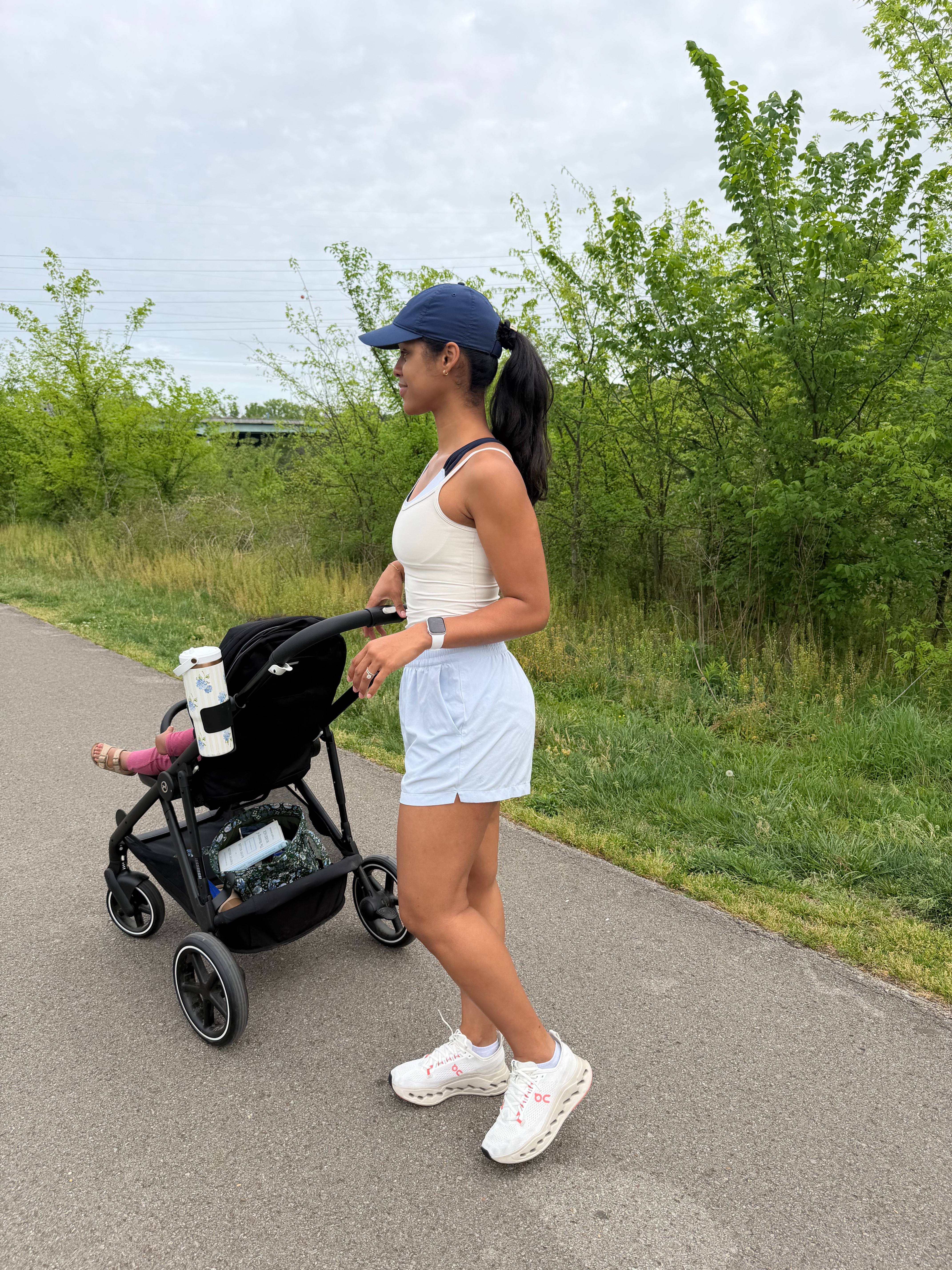 Staying active with miss Dahlia on our daily walks. Featuring @athleta workout fit and @on running shoes 

 

 #LTKfitnessgoals #LTKmomlife #LTKActive