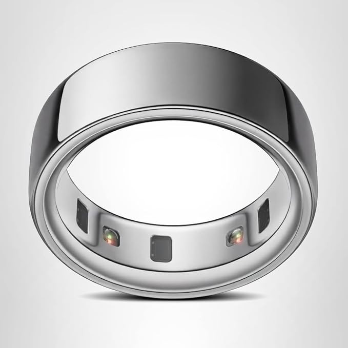Oura Ring 4 - Silver - Size 7 - Size Before You Buy | Amazon (US)