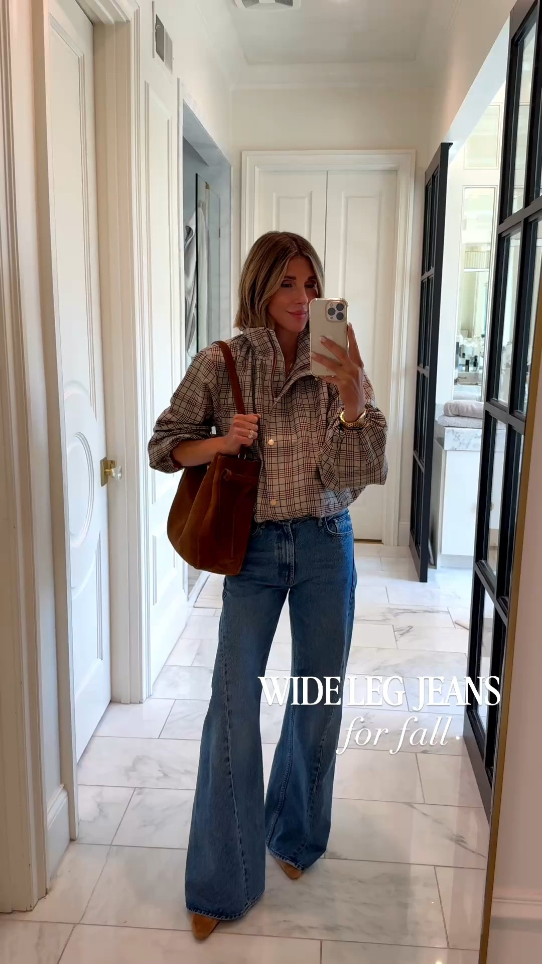 Best seller this week! These wide leg morher jeans . I suggest sizing down