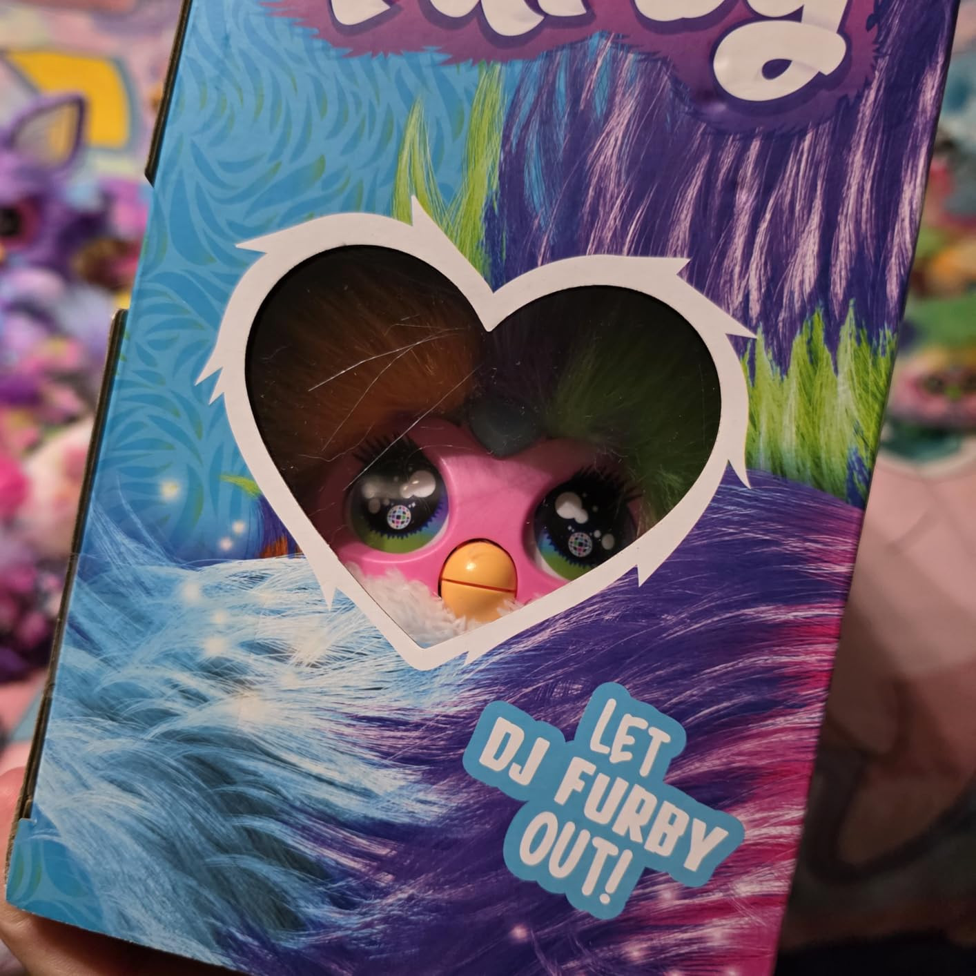 FURBY DJ Interactive Toy, Super Snuggly Rainbow Electronic Plush with Music, Lights, Motion, & Ga... | Amazon (US)