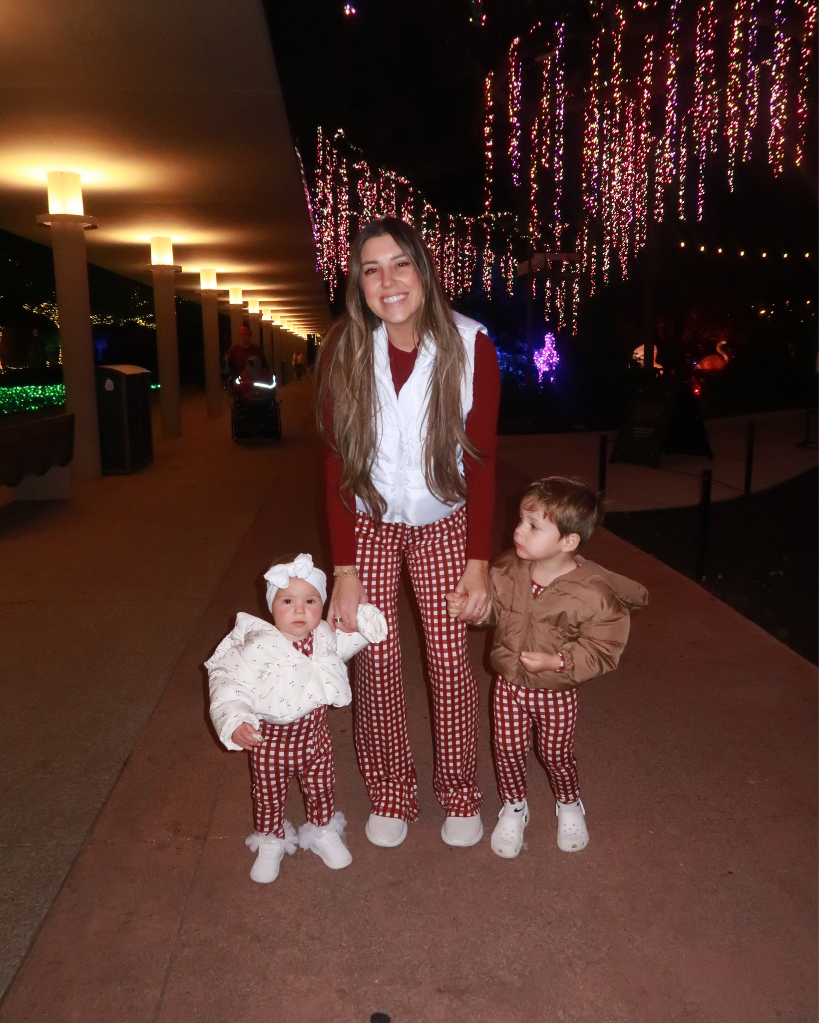 Explored Houston Zoo Lights last night & it was so fun!

Family outing, matching pajamas, family pajamas, holiday activities, things to doo

#LTKHoliday #LTKmomlife #LTKKids