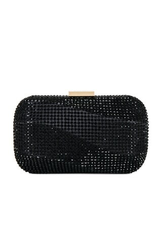 olga berg Mae Hotfix Clutch in Black from Revolve.com | Revolve Clothing (Global)