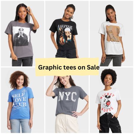 Nothing like a great graphic tees and even better when it’s on sale! Currently 20% off  #presidentsdaysale #targetstyle #targetfinds #graphictees 

#LTKSpringSale #LTKsalealert #LTKmidsize