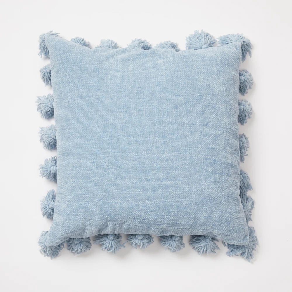 Chenille Knit Tassel Throw Pillow | Dormify