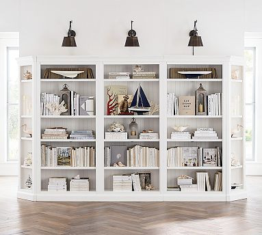 Aubrey Wall Bookcase (139") | Pottery Barn (US)