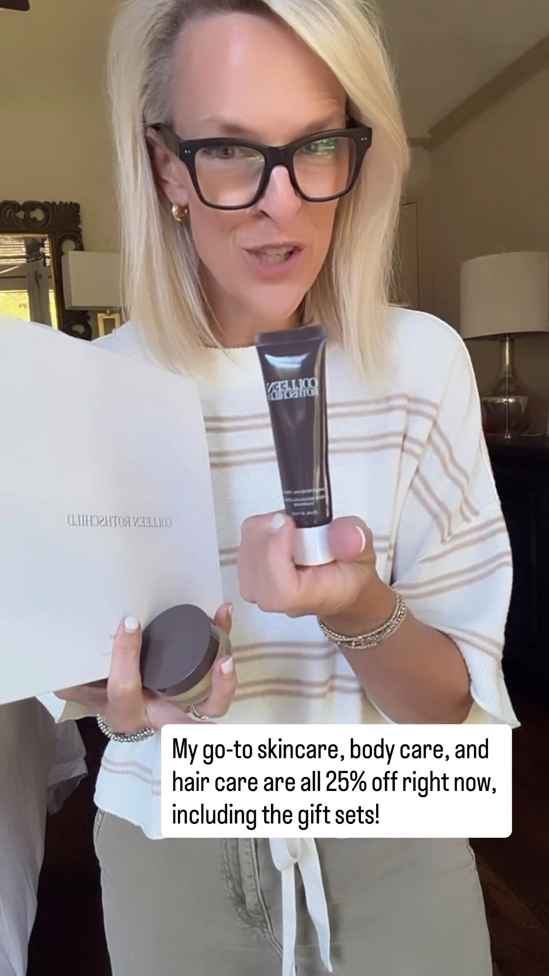These Colleen Rothschild travel sets are such a great way to try the brand or stock up on your favorites. My go-to skincare, body care, and hair care are all 25% off right now, including the gift sets!

💡 LTK MADE EASY
❤️ Heart = Support my posts!
🔖 Save = Get sale & restock alerts
📋 Lists = Keep favorites organized
📲 Share = Send lists and products to a friend. Hello, Christmas List!
💬 Comment = Ask me anything about what I'm wearing. :-)

#LTKootd #LTKOver40 #LTKSaleAlert