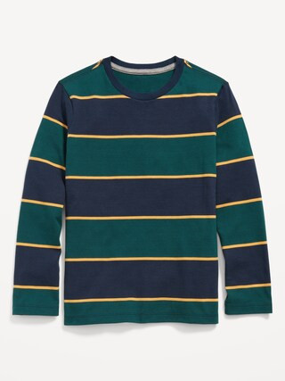 Softest Long-Sleeve Striped T-Shirt for Boys | Old Navy (US)