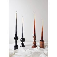 Ombré Dripless Taper Candles/Handmade Natural Beeswax Candles /Soy /Home Deco Gift /Dripless Taper | Etsy (US)