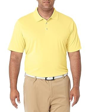 Amazon Essentials Men's Regular-Fit Quick-Dry Golf Polo Shirt (Available in Big & Tall) | Amazon (US)