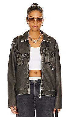 House of Sunny Fade Take A Trip Jacket in Onyx from Revolve.com | Revolve Clothing (Global)