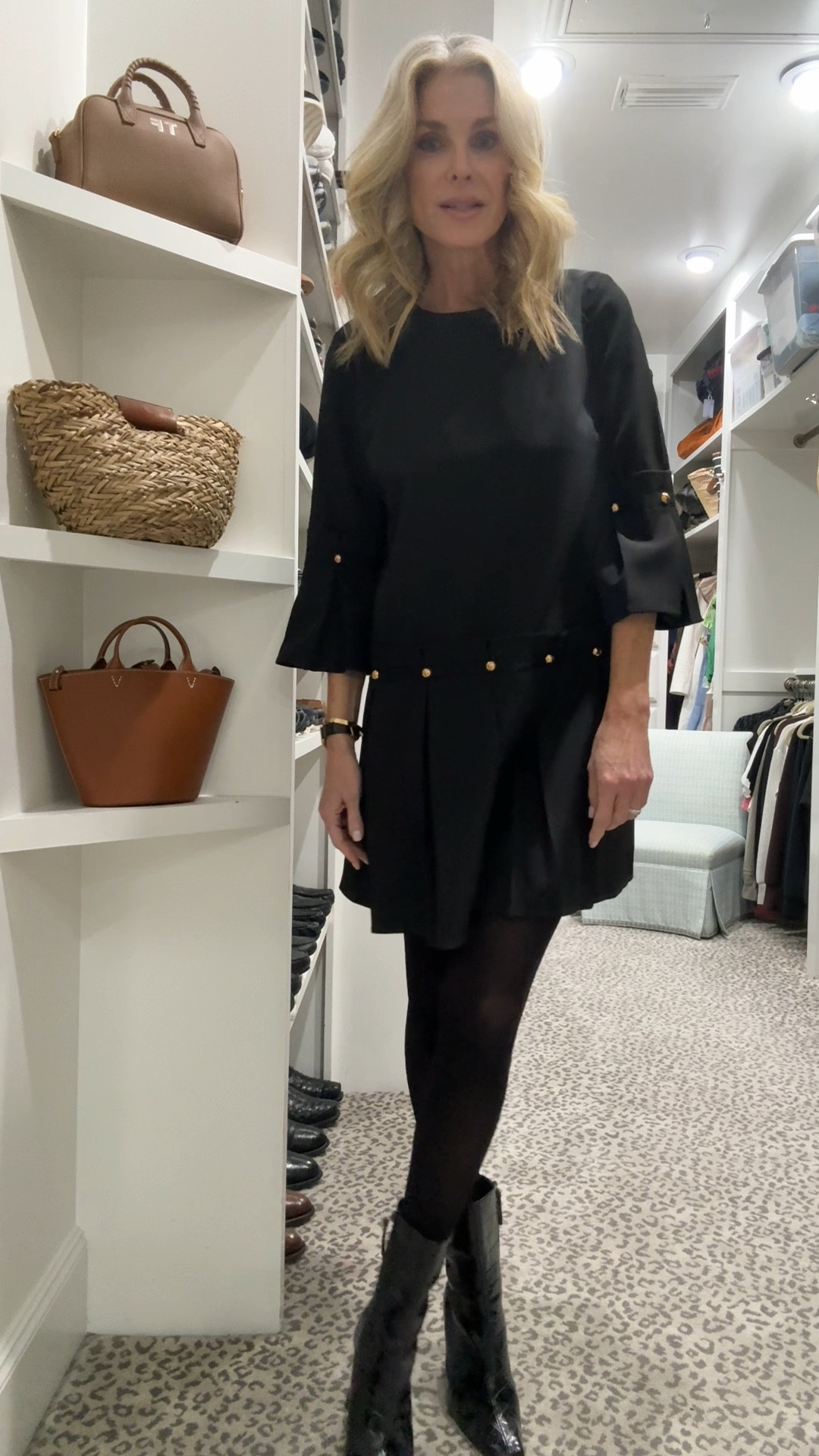 Perfect LBD - size S 
Winterize it with some booties 
Or slingbacks  

#LTKStyleTip #LTKOver40 #LTKSeasonal