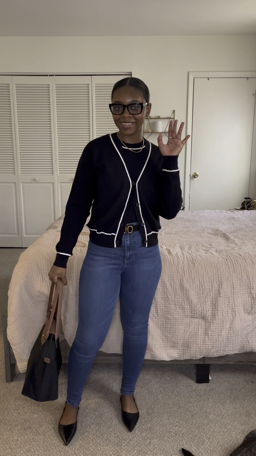 ootd for work 🖤 4/09 

Jeans are from Fashion Nova but I thrifted them! 

#LTKfindsunder50 #LTKfindsunder100 #LTKstyletip