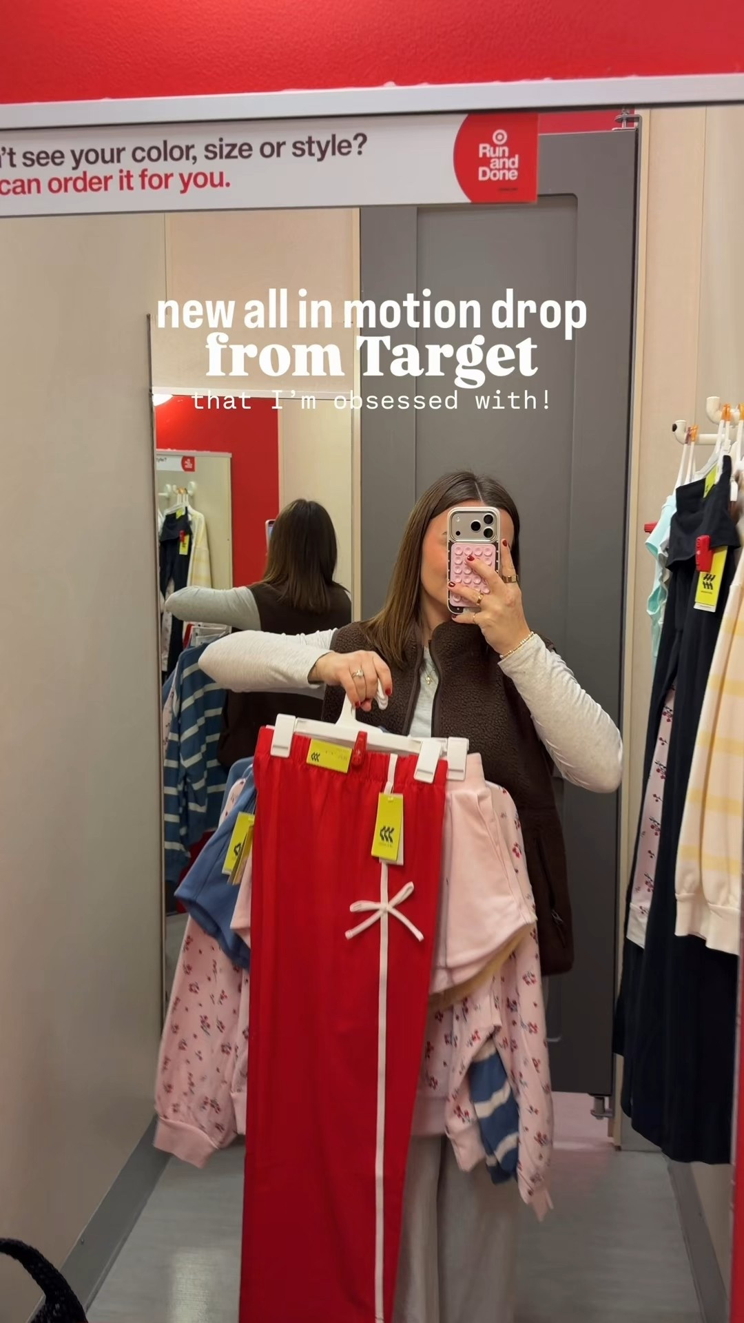 Targets new release all in motions pieces I’m loving! So fun and cute especially for Valentine’s Day coming up! 

Workout set, matching set, workout clothes, affordable workout set 

#targethaul #targettryon #allinmotion #targetfinds #athleticset #pilatesoutfit #valentinesdayoutfit #bowpants 

#LTKootd #LTKHoliday #LTKfitnessgoals