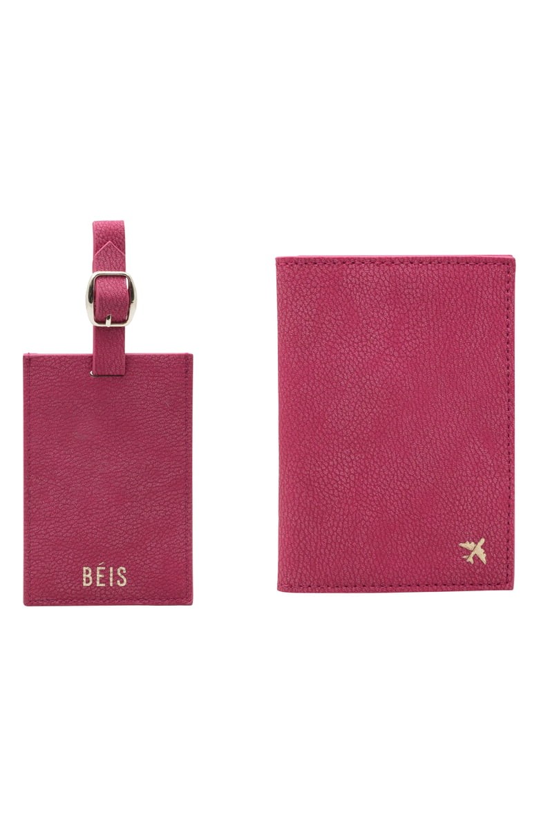 Travel Luggage Tag & Passport Holder Set | Nordstrom