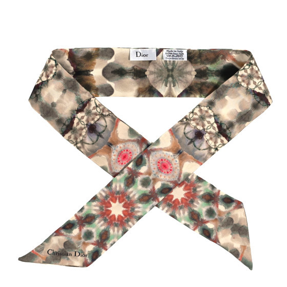 Silk KaleiDiorscopic Mitzah Scarf Deep Amaranth | FASHIONPHILE (US)