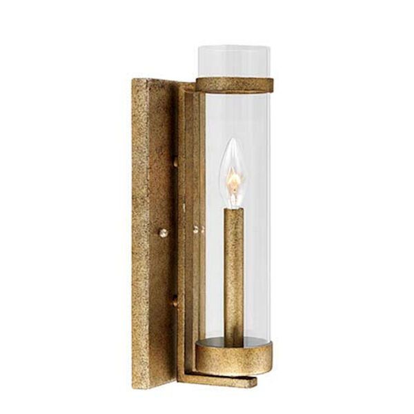 York Vintage Gold One-Light Wall Sconce | Bellacor