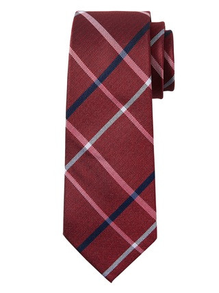 Windowpane Plaid Nanotex® Tie | Banana Republic (US)
