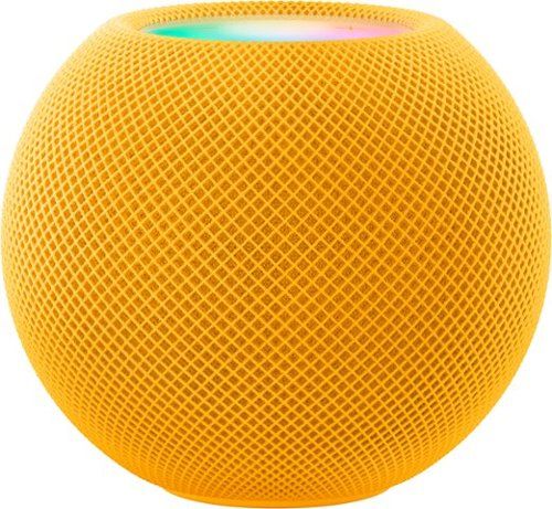Apple - HomePod mini - Yellow | Best Buy U.S.