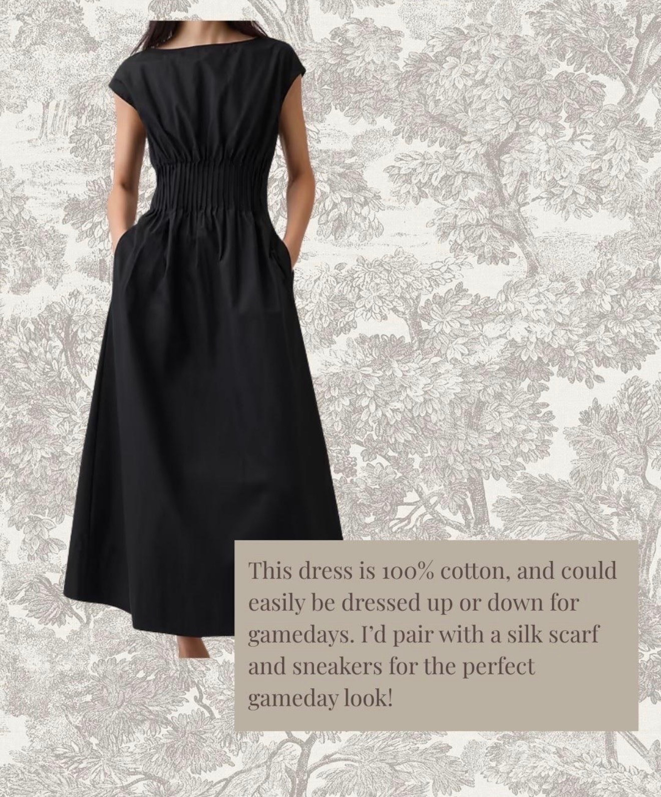 A black dress is always a closet staple you'll wear over and over! Love this for game day and fall with a sweater thrown over the shoulders!

#LTKSeasonal #LTKootd