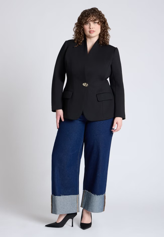 Tall Cuff Jean | Eloquii