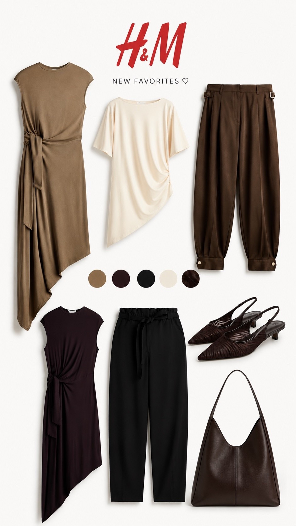 Elevated neutrals 🤎✨
The H&M pieces I’m loving right now—timeless dresses, chic separates, and the prettiest accessories for an effortlessly polished look. Shop my favorites through my LTK! 🤍

#HM #LTKStyle #NeutralStyle #EverydayChic #FashionFinds #ByAnaBeautyClub

#LTKSeasonal #LTKOver40 #LTKSaleAlert