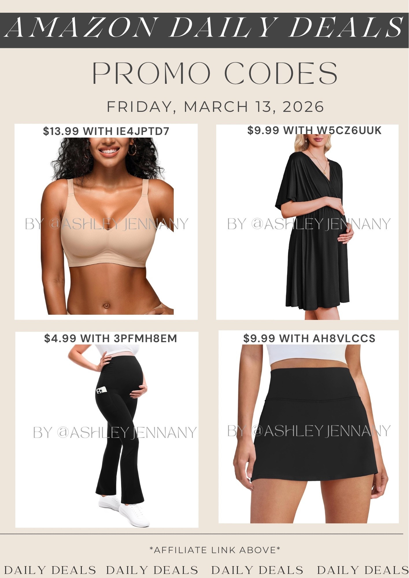 Amazon fashion deals 

#LTKBump #LTKSaleAlert #LTKMidsize