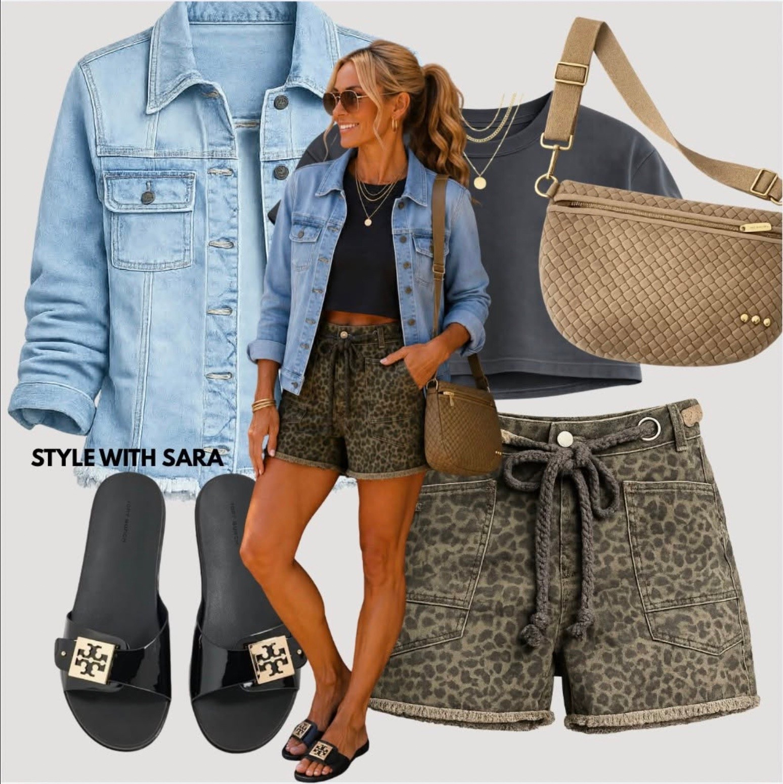 🙌 They’re easily one of my Top favorite denim brands because they’re SO comfy and crazy stretchy. 👏✨ 

And these new cheetah 
shorts?! 😍 
I am OBSESSED! The rivet details and rope belt make them feel so elevated. For summer, I’d pair them with a classic black top.☀️ 
Then when fall rolls around? 🍂 Throw on a graphic tee, a cozy sweatshirt, or a basic top, and you’ve got a whole new look. 
you’ll get so much wear out of these! 🤍

#LTKootd #LTKmomlife #LTKdayinmylife