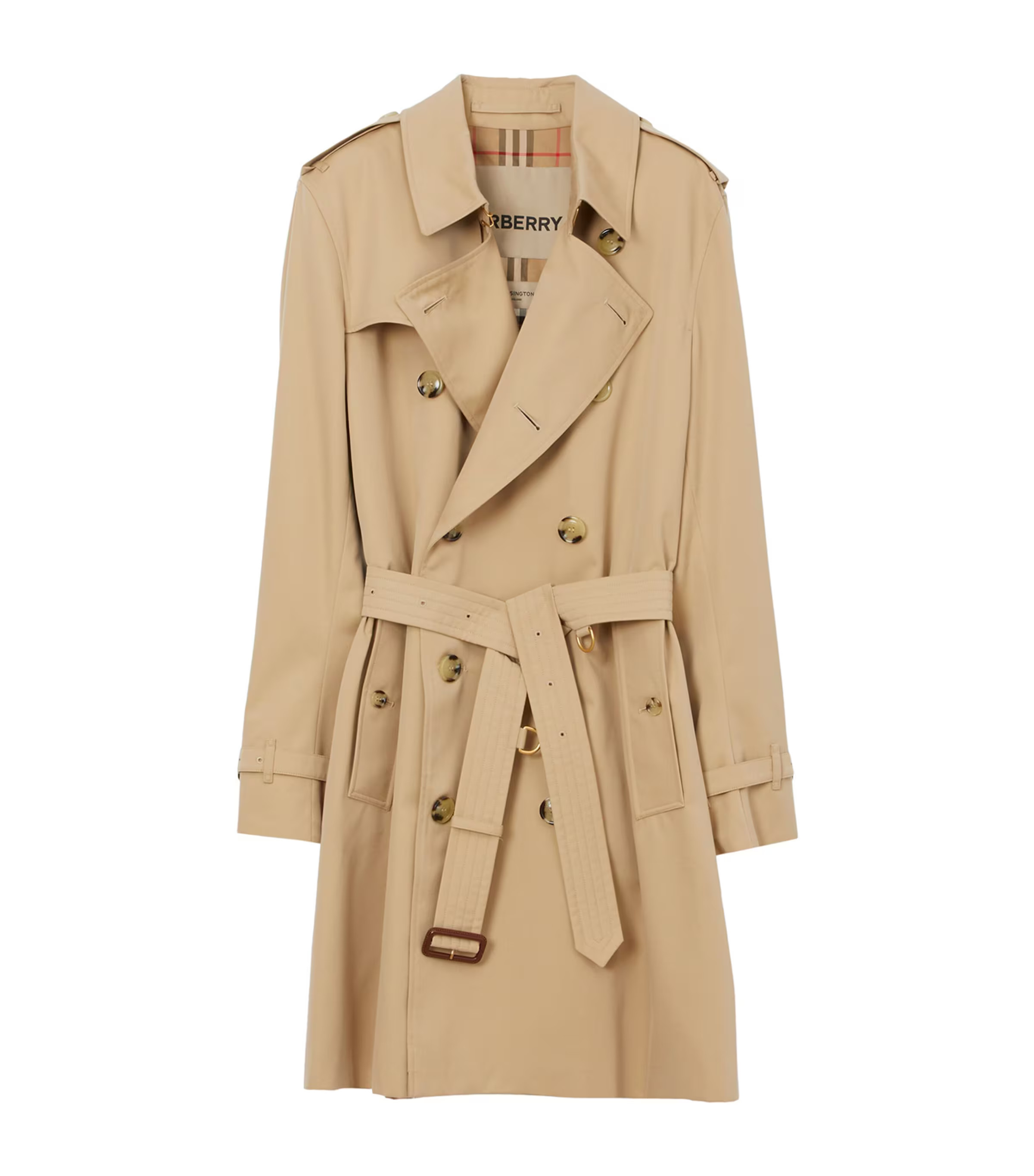 Burberry Mid-Length Kensington Heritage Trench Coat | Harrods