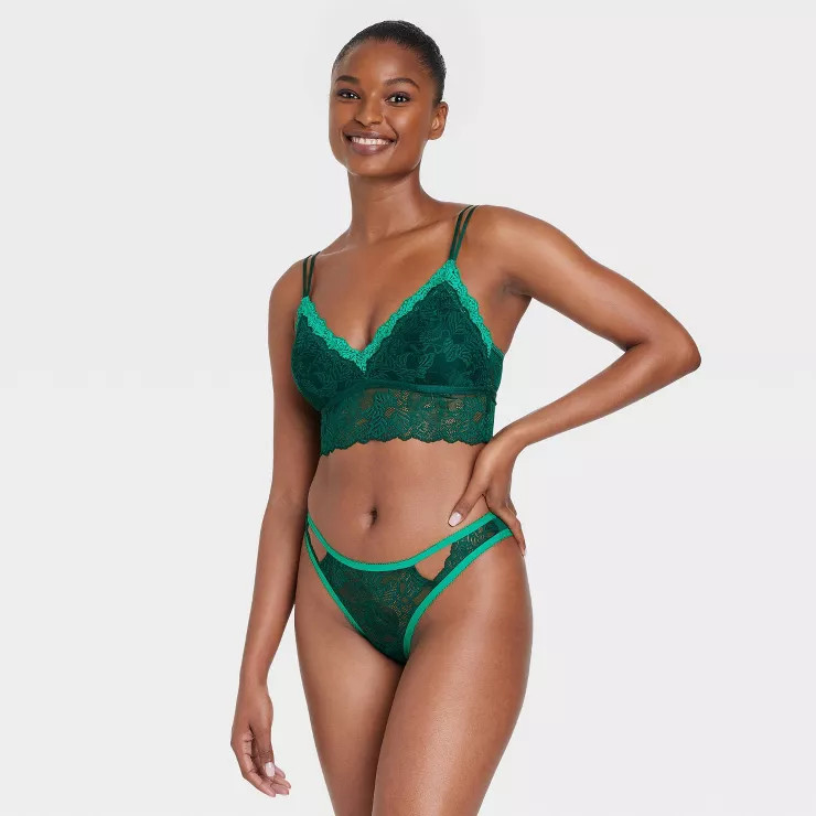 Women's Cut Out Lace Thong - Auden™ | Target